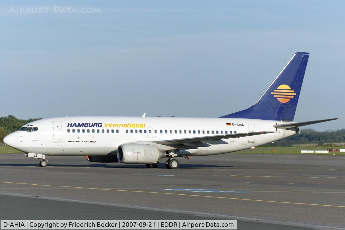 D-AHIA, 1999 Boeing 737-73S C/N 29082, ready for departure