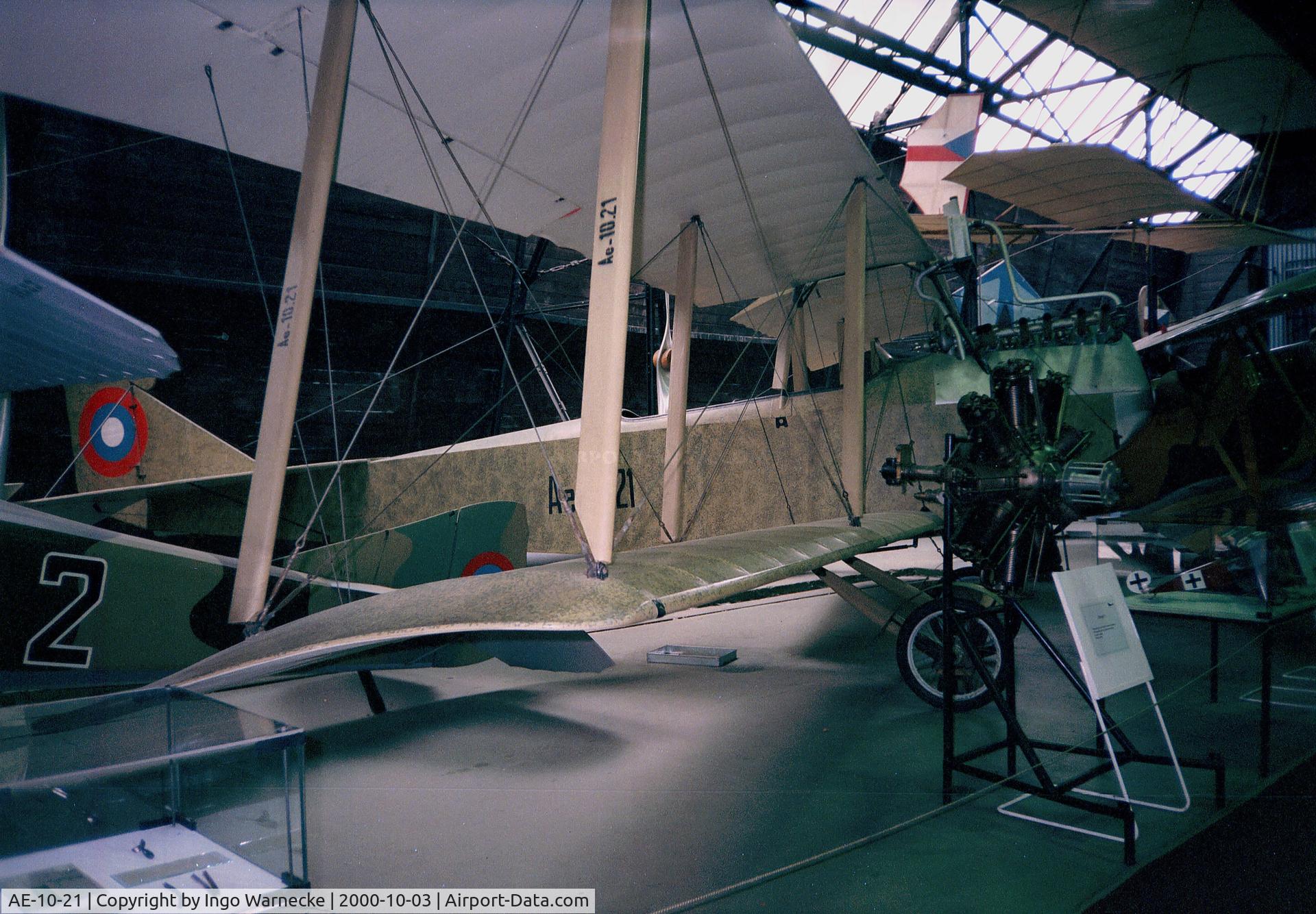 AE-10-21, Aero Ae-10 C/N 21, Aero Ae-10 of the Czechoslovak Air Force at the Letecke Muzeum, Prague-Kbely