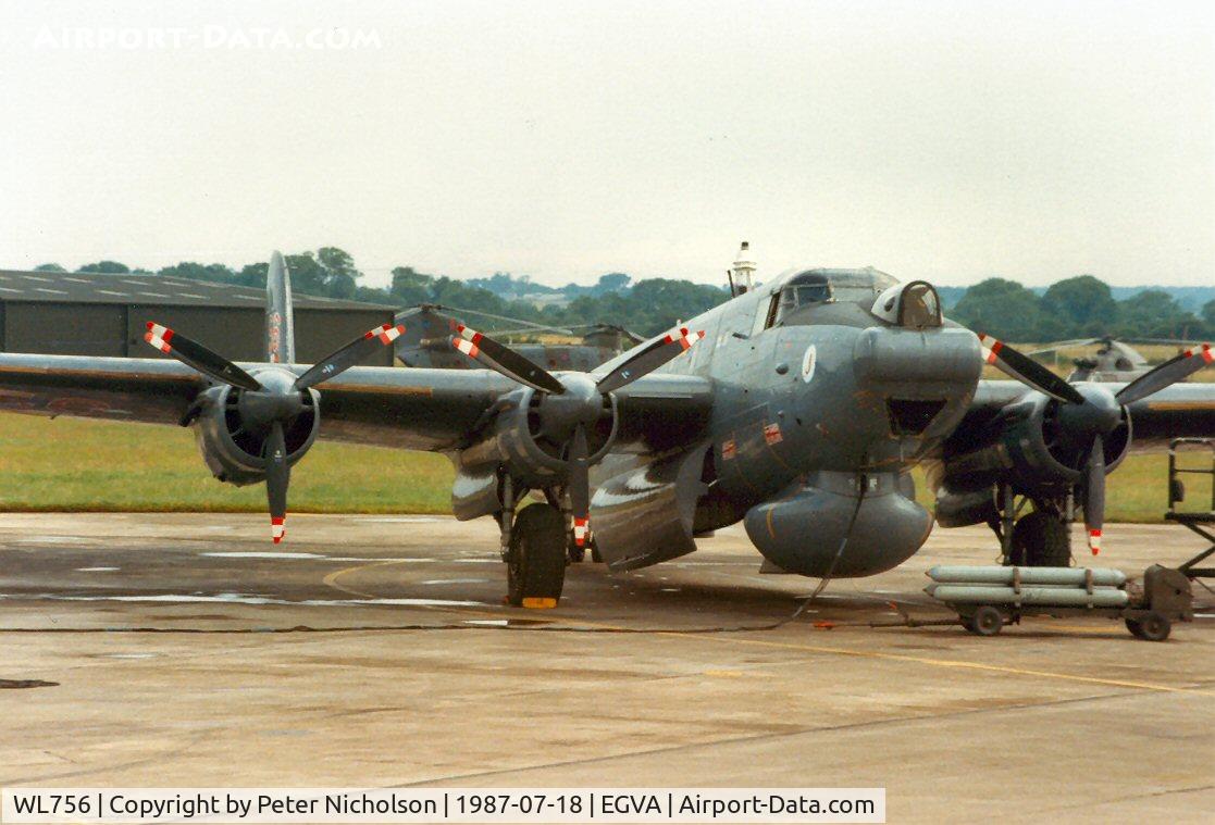 WL756, 1953 Avro 716 Shackleton AEW.2 C/N R3/696/239002, Shackleton AEW.2 named 