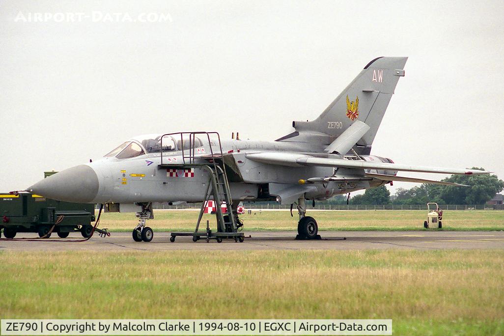 ZE790, 1988 Panavia Tornado F.3 C/N AS066/700/3317, Panavia Tornado F3. From RAF F3 OCU/No 56(R) Sqn, Coningsby and seen at RAF Coningsby's Photocall 94