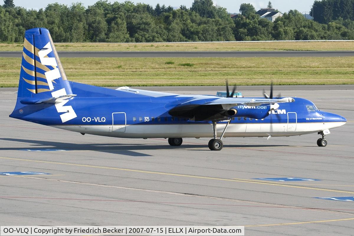 OO-VLQ, 1989 Fokker 50 C/N 20159, ready for departure