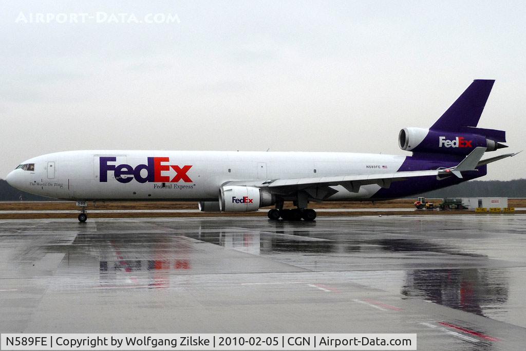 N589FE, 1992 McDonnell Douglas MD-11F C/N 48491, visitor