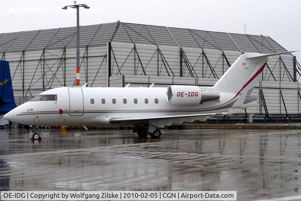 OE-IDG, 2006 Bombardier Challenger 604 (CL-600-2B16) C/N 5654, visitor