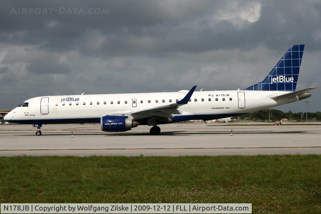 N178JB, 2005 Embraer 190AR (ERJ-190-100IGW) C/N 19000004, visitor