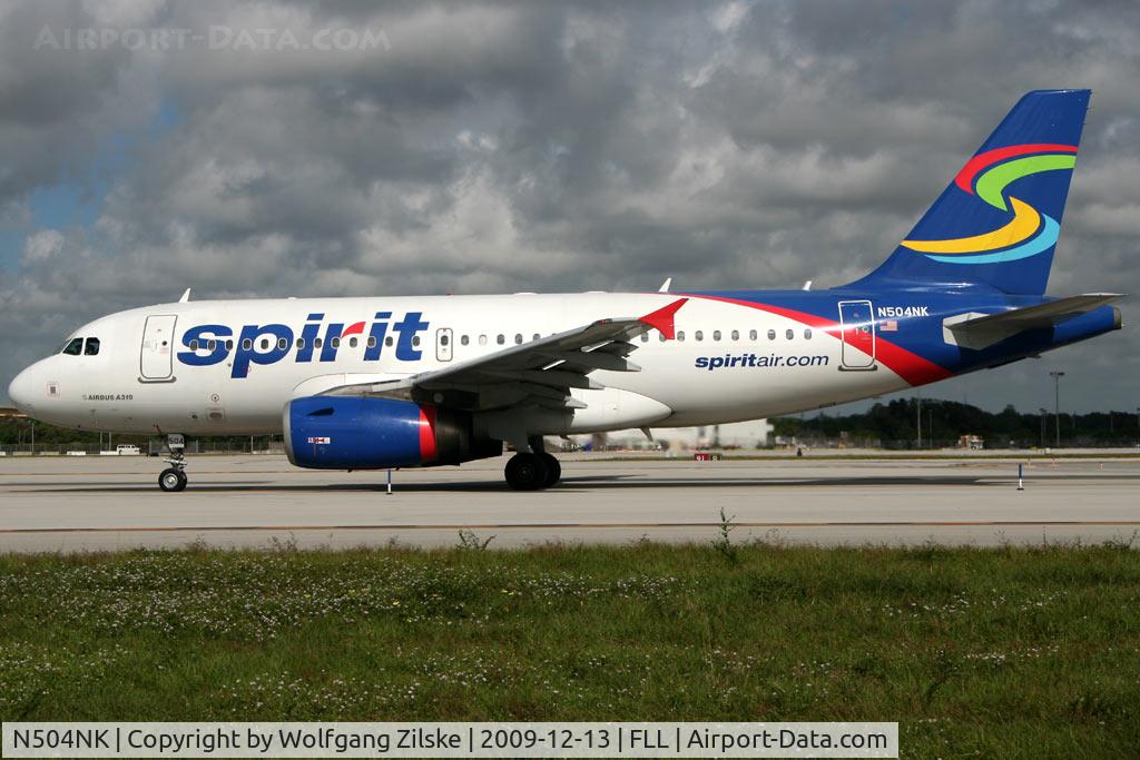 N504NK, 2005 Airbus A319-132 C/N 2473, visitor