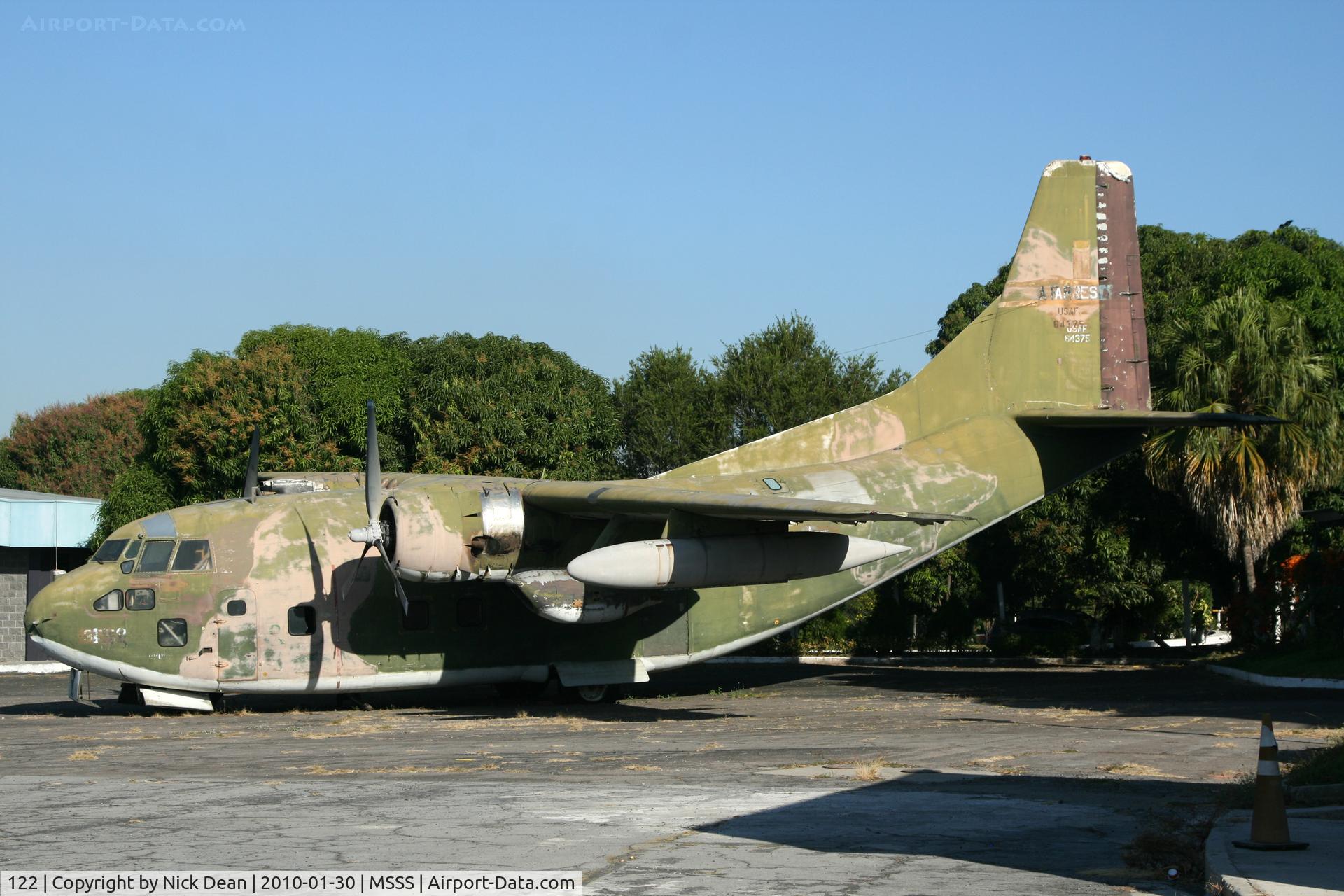 122, 1956 Fairchild UC-123K-FA Provider C/N 20259, MSSS