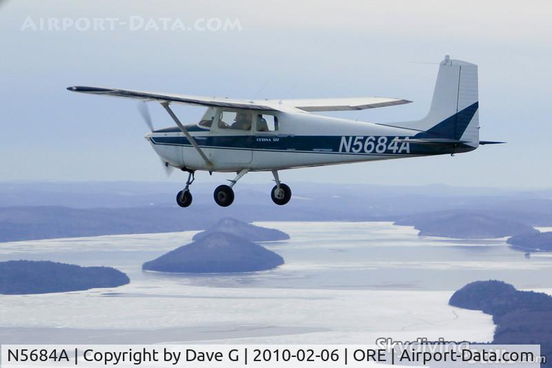 N5684A, 1956 Cessna 172 C/N 28284, Taken in a 6-plane formation over Orange, MA