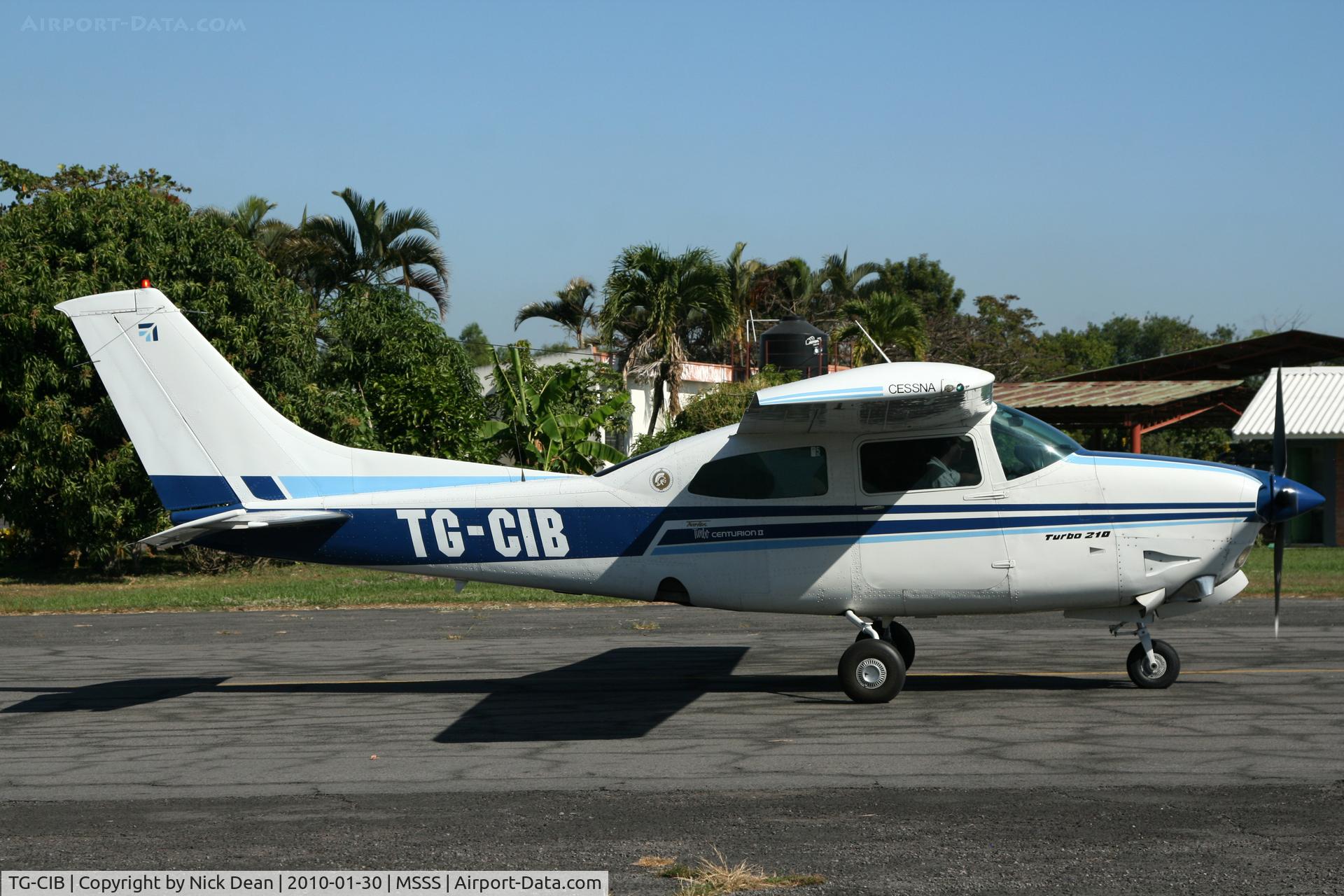 TG-CIB, Cessna T210M Turbo Centurion C/N 21062847, MSSS