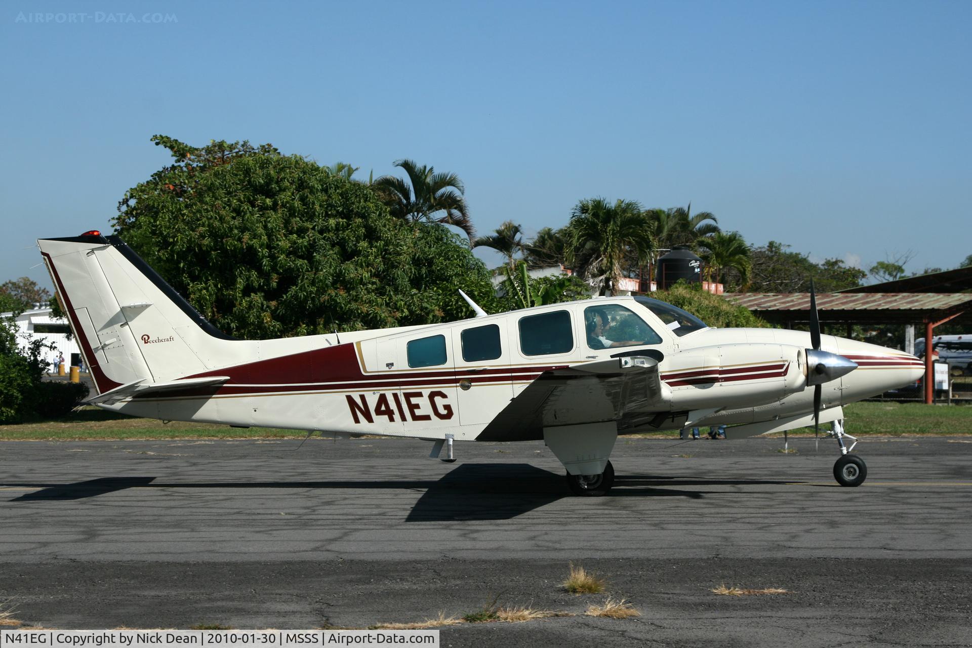 N41EG, 1978 Beech 58TC Baron C/N TK-75, MSSS