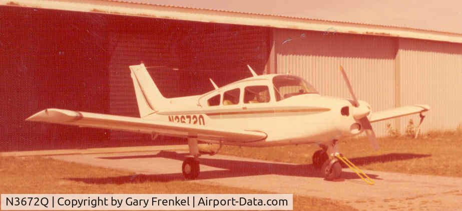 N3672Q, 1967 Beech A23-24 Musketeer Super III C/N MA-262, Owned this aircraft in 1979
