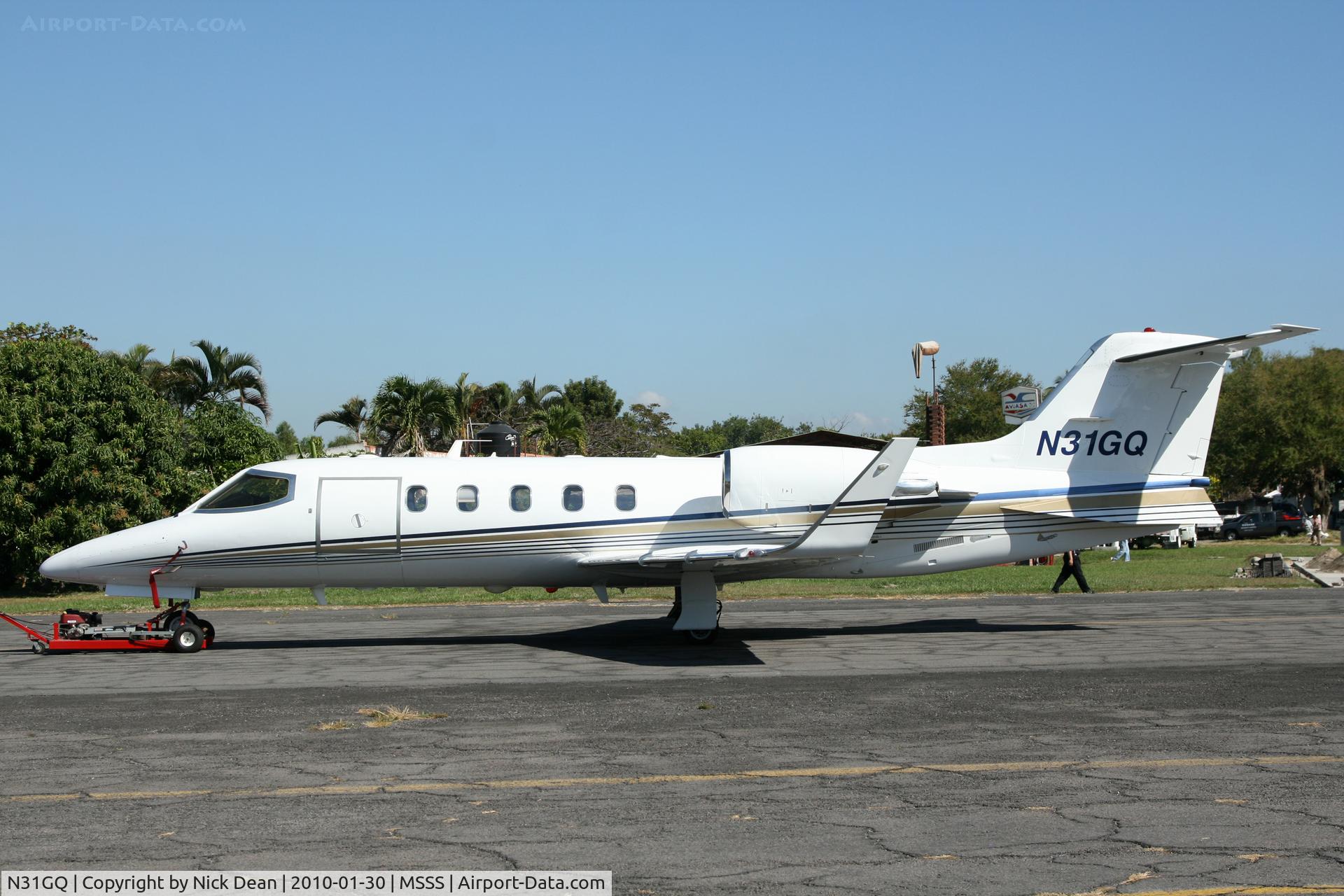 N31GQ, 1997 Learjet Inc 31A C/N 147, MSSS