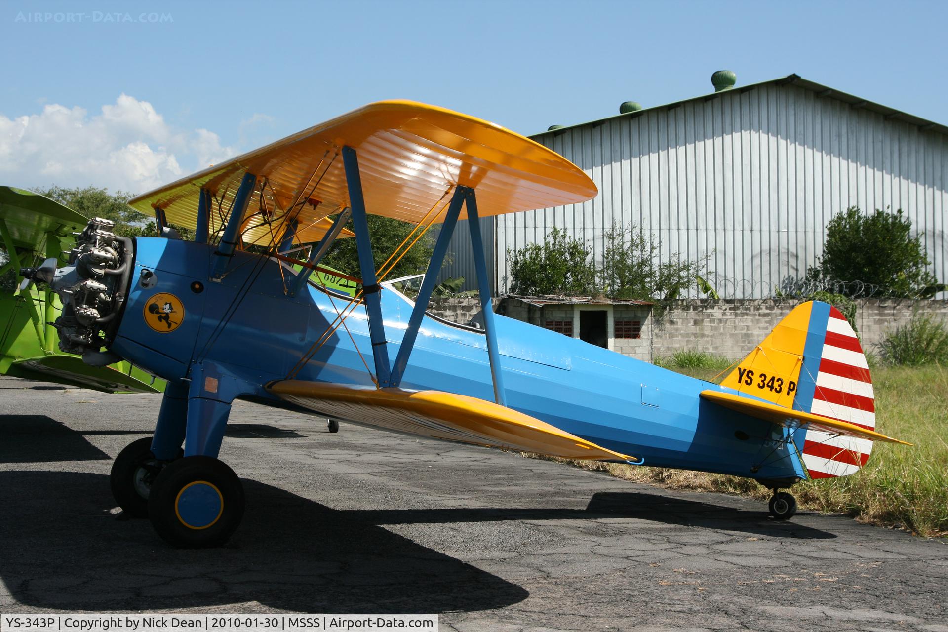 YS-343P, 1942 Boeing PT-17 Kaydet (A75N1) C/N 75-2785, MSSS