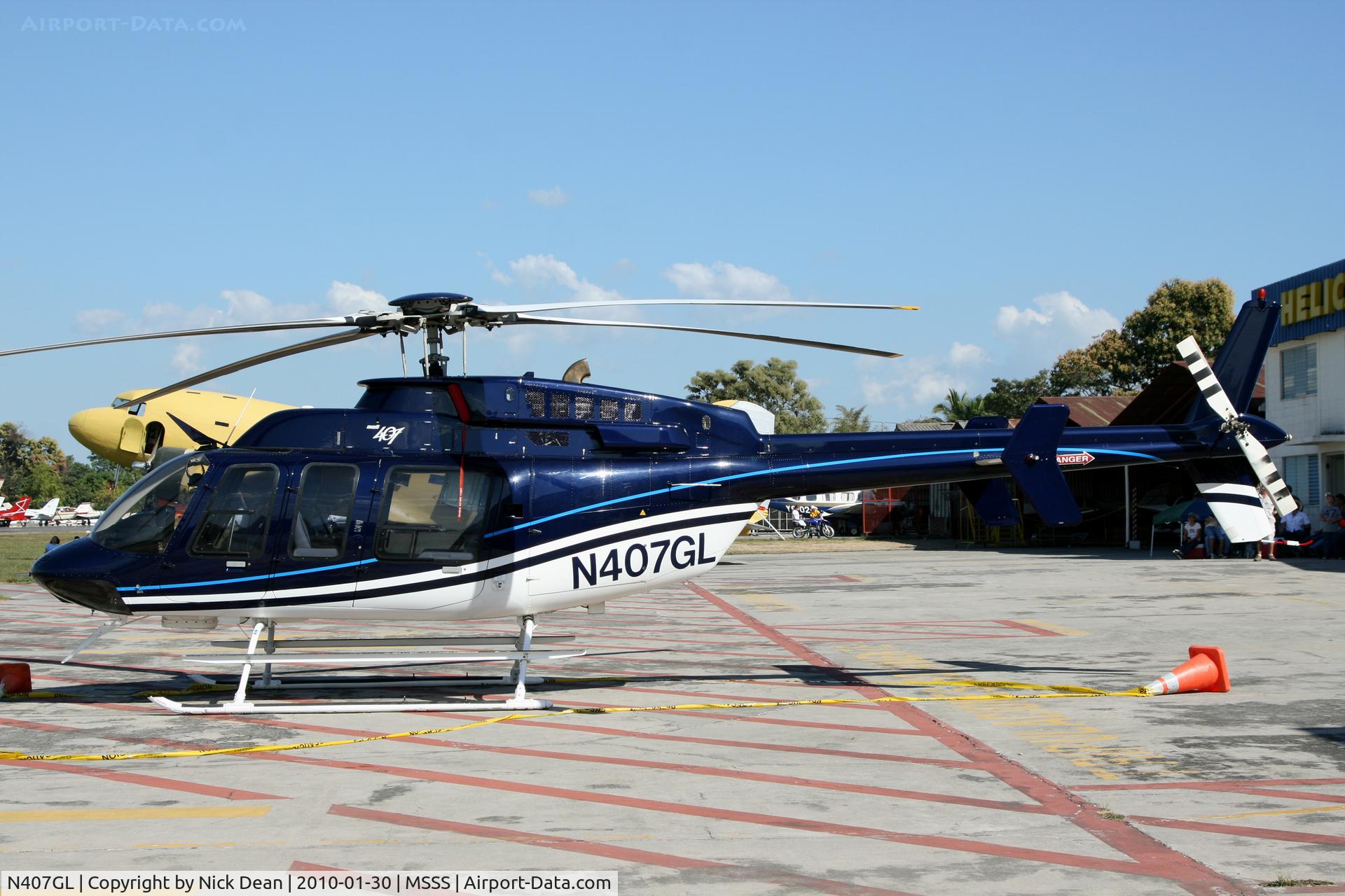 N407GL, 2000 Bell 407 C/N 53442, MSSS