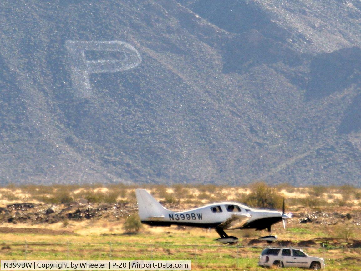 N399BW, 2006 Columbia Aircraft Mfg LC41-550FG C/N 41601, Leaving Parker
