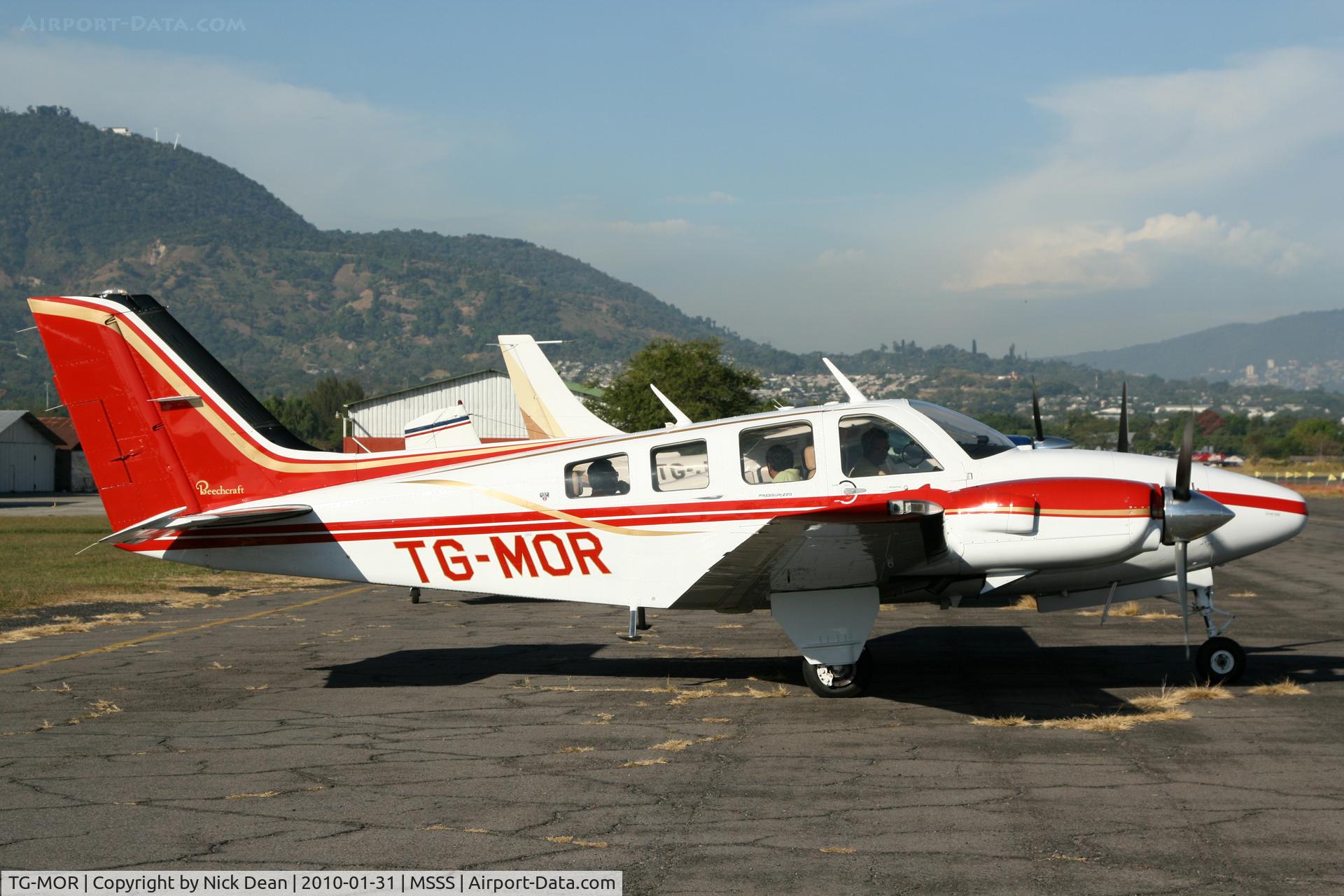 TG-MOR, 1977 Beechcraft 58P Pressurized Baron C/N TJ-104, MSSS