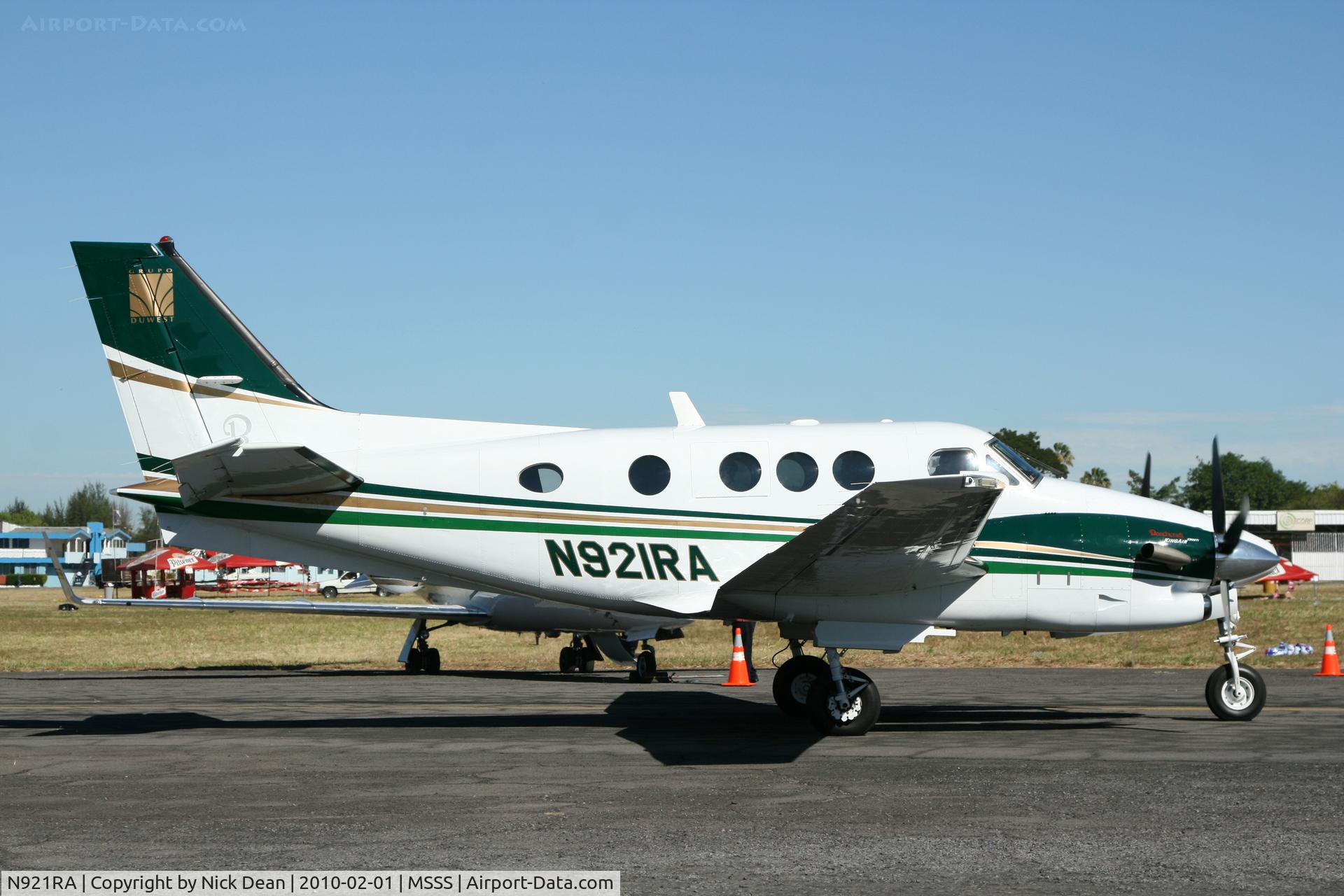 N921RA, 2008 Hawker Beechcraft Corp C90GTI King Air C/N LJ-1867, MSSS
