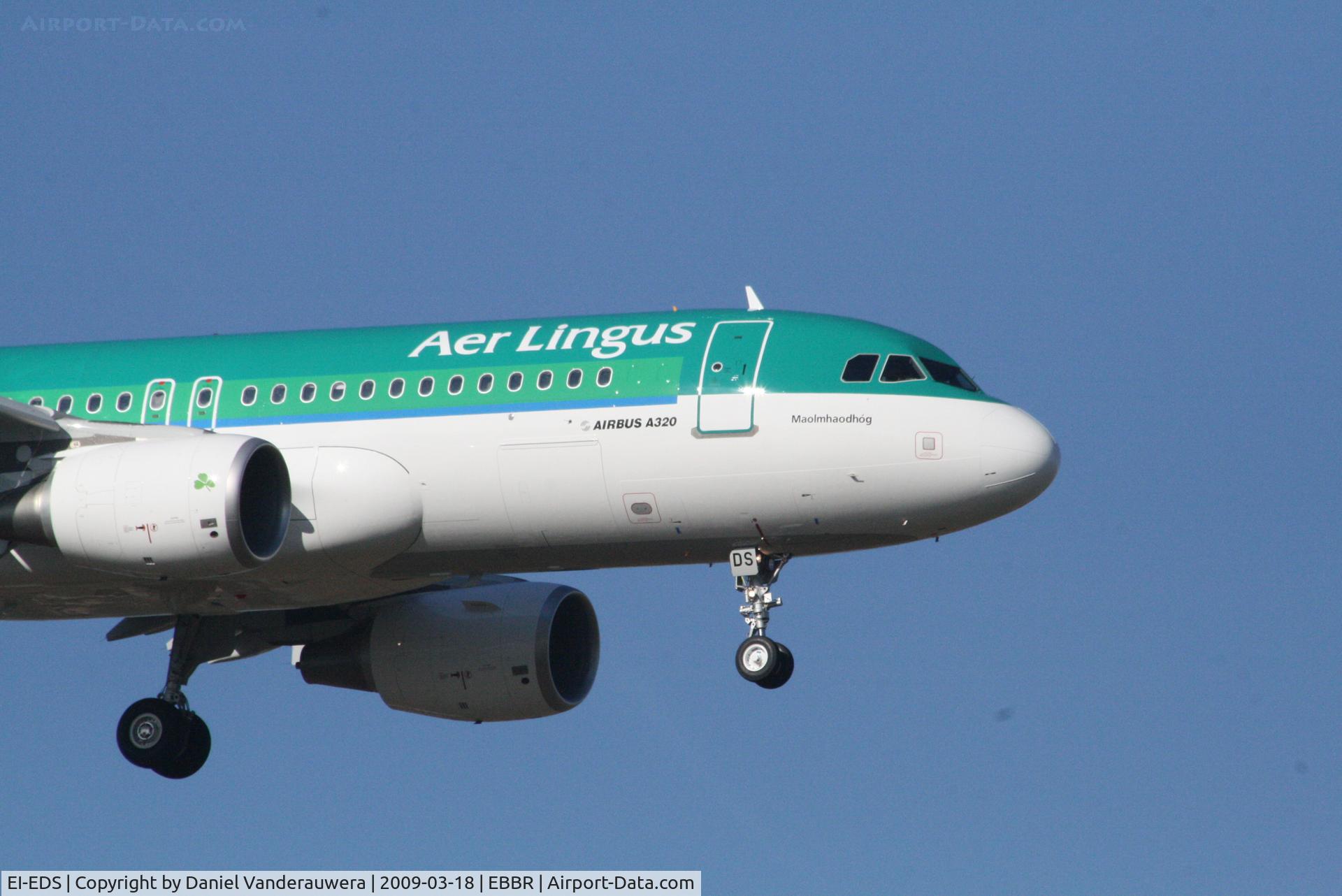 EI-EDS, 2008 Airbus A320-214 C/N 3755, Arrival of flight EI630 to RWY 02