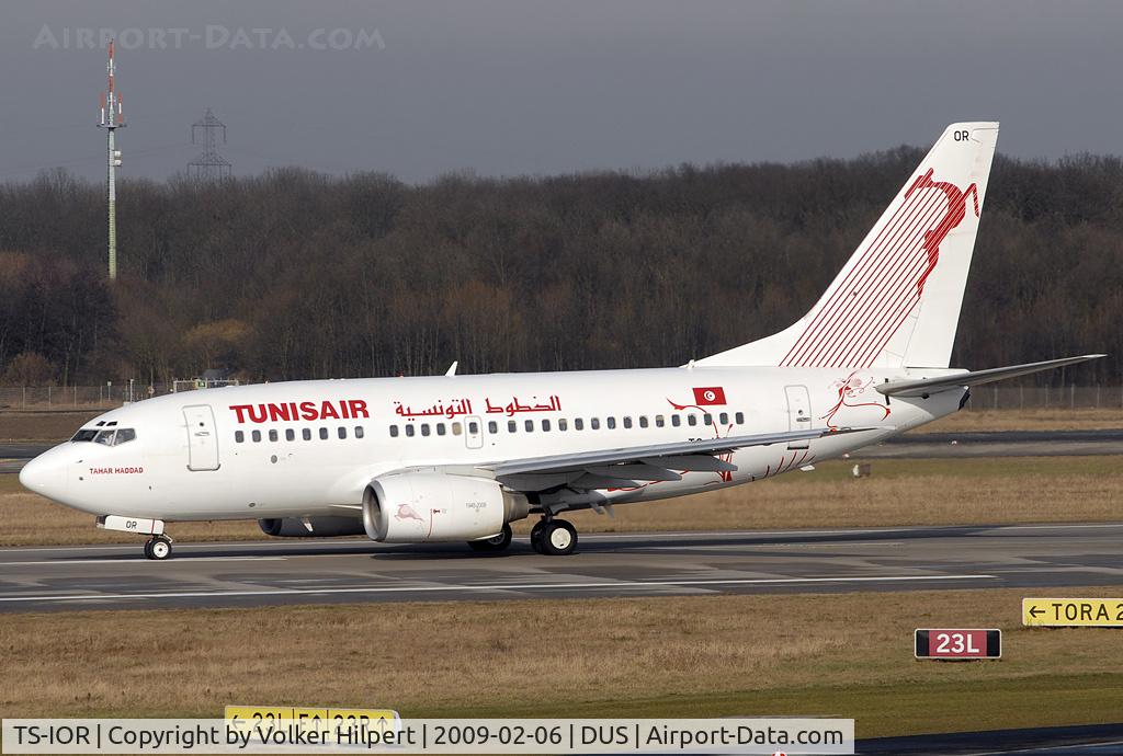 TS-IOR, 2001 Boeing 737-6H3 C/N 29502, with special stickers