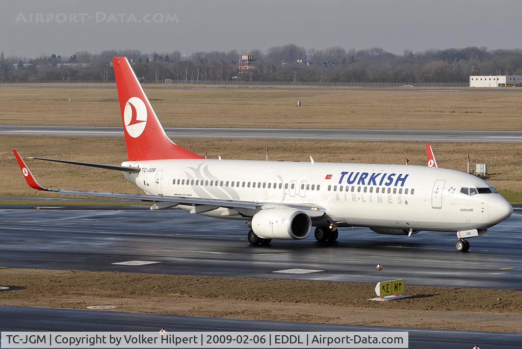 TC-JGM, 2006 Boeing 737-8F2 C/N 34411, at dus