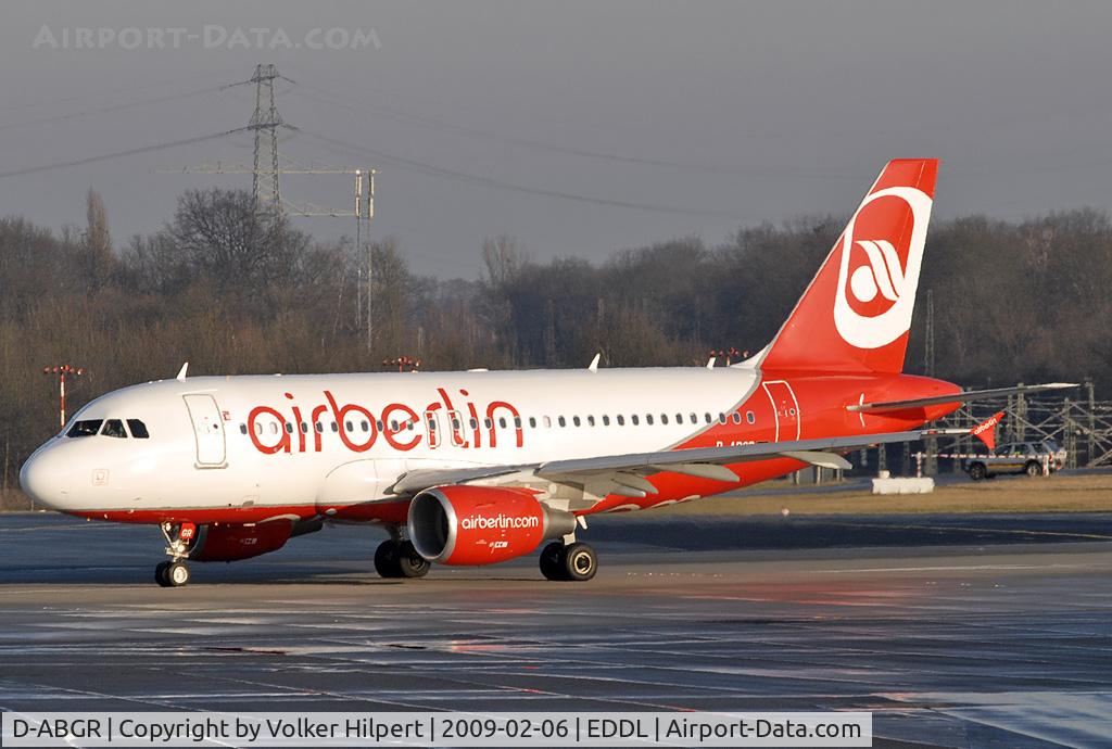 D-ABGR, 2008 Airbus A319-112 C/N 3704, Air Berlin
