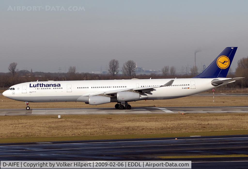 D-AIFE, 2001 Airbus A340-313X C/N 434, Lufthansa