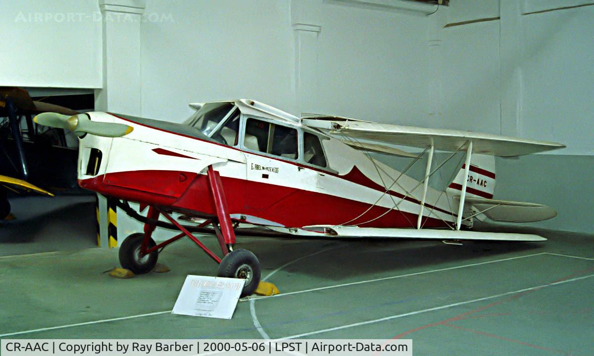CR-AAC, De Havilland DH.87B Hornet Moth C/N 8104, De Havilland DH.87B Hornet Moth [8104] Sintra-Lisbon~CS 06/05/2000. Preserved and displayed in the Museu do Ar-Sintra Portugal