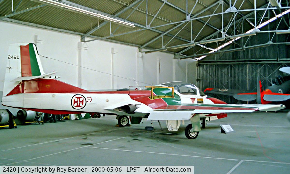 2420, 1962 Cessna T-37C Tweety Bird C/N 40745, Preserved and displayed in the Museu do Ar-Sintra Portugal