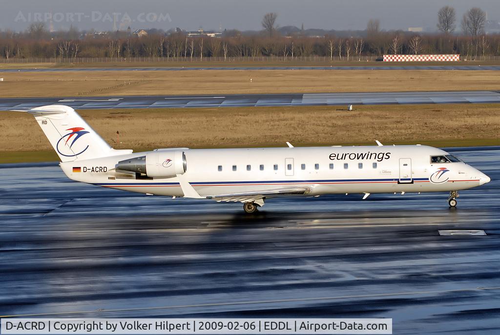 D-ACRD, Canadair CRJ-200ER (CL-600-2B19) C/N 7583, Lufthansa Regional