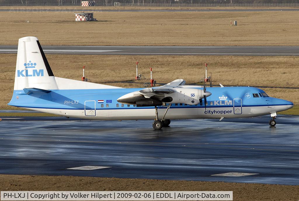PH-LXJ, 1992 Fokker 50 C/N 20270, KLM
