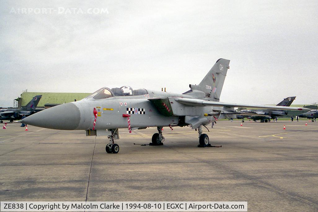 ZE838, 1998 Panavia Tornado F.3 C/N 3335, Panavia Tornado F3 from No 43 Sqn, Leuchars at RAF Coningsby's Photocall 94.
