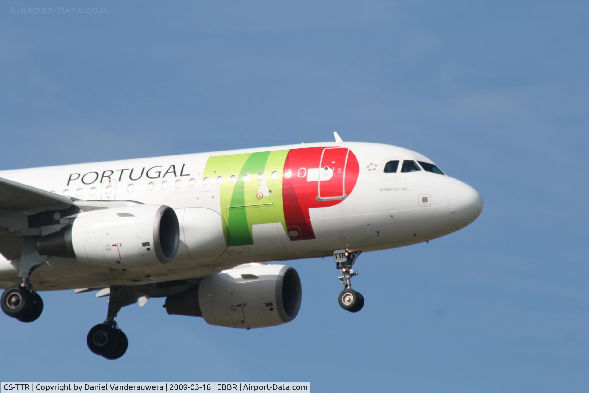 CS-TTR, 2002 Airbus A319-112 C/N 1756, Arrival of flight TP604 to RWY 02