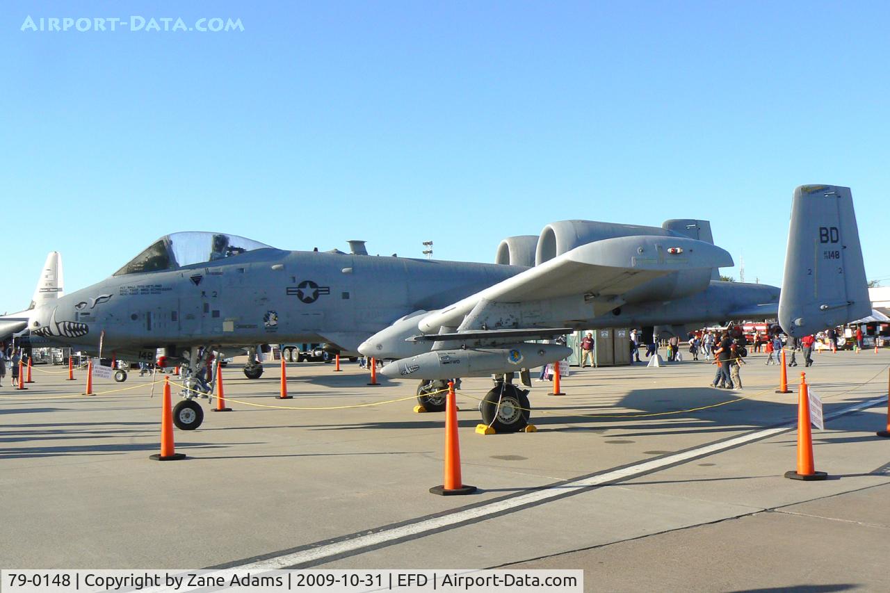 79-0148, 1979 Fairchild Republic A-10A Thunderbolt II C/N A10-0412, At the 2009 Wings Over Houston Airshow