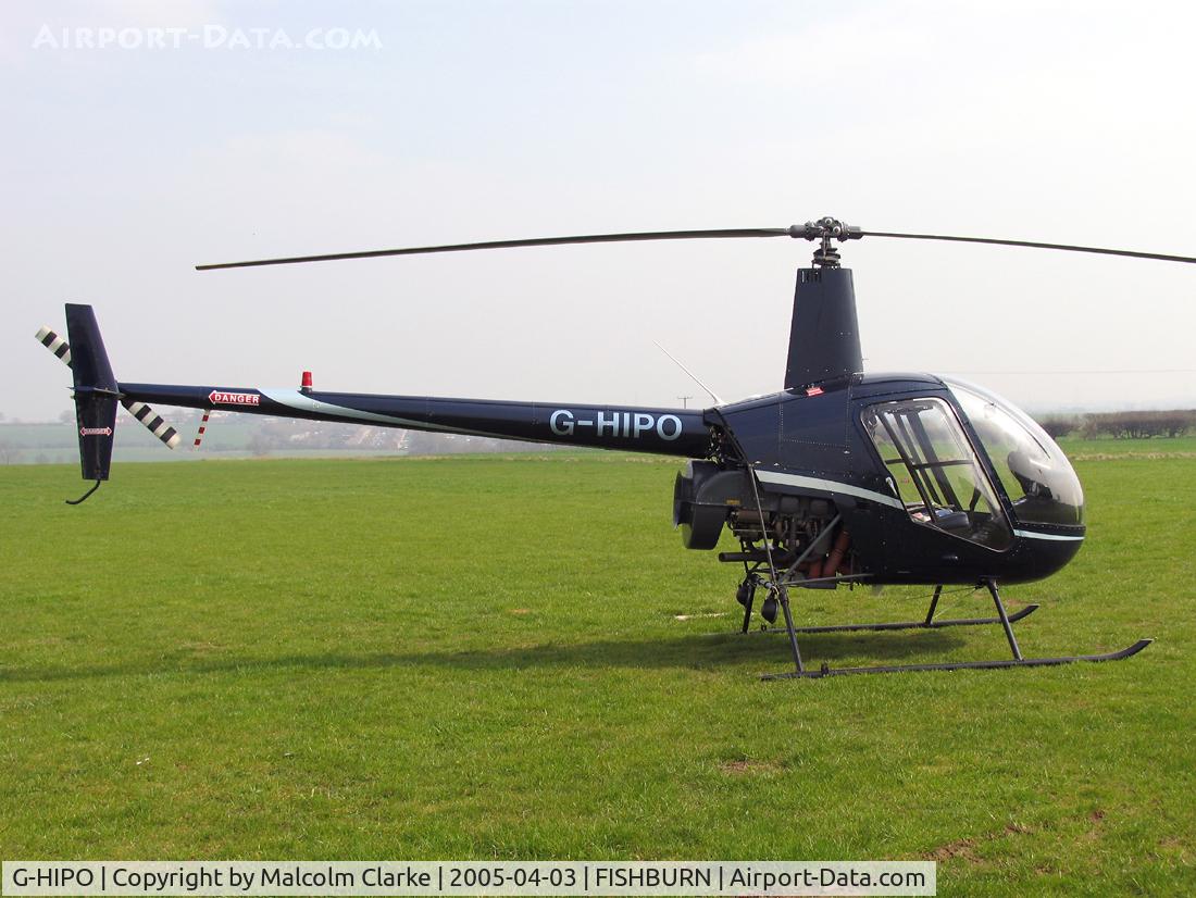 G-HIPO, 1991 Robinson R22 Beta C/N 1719, Robinson R-22 Beta at Fishburn Airfield in 2005.