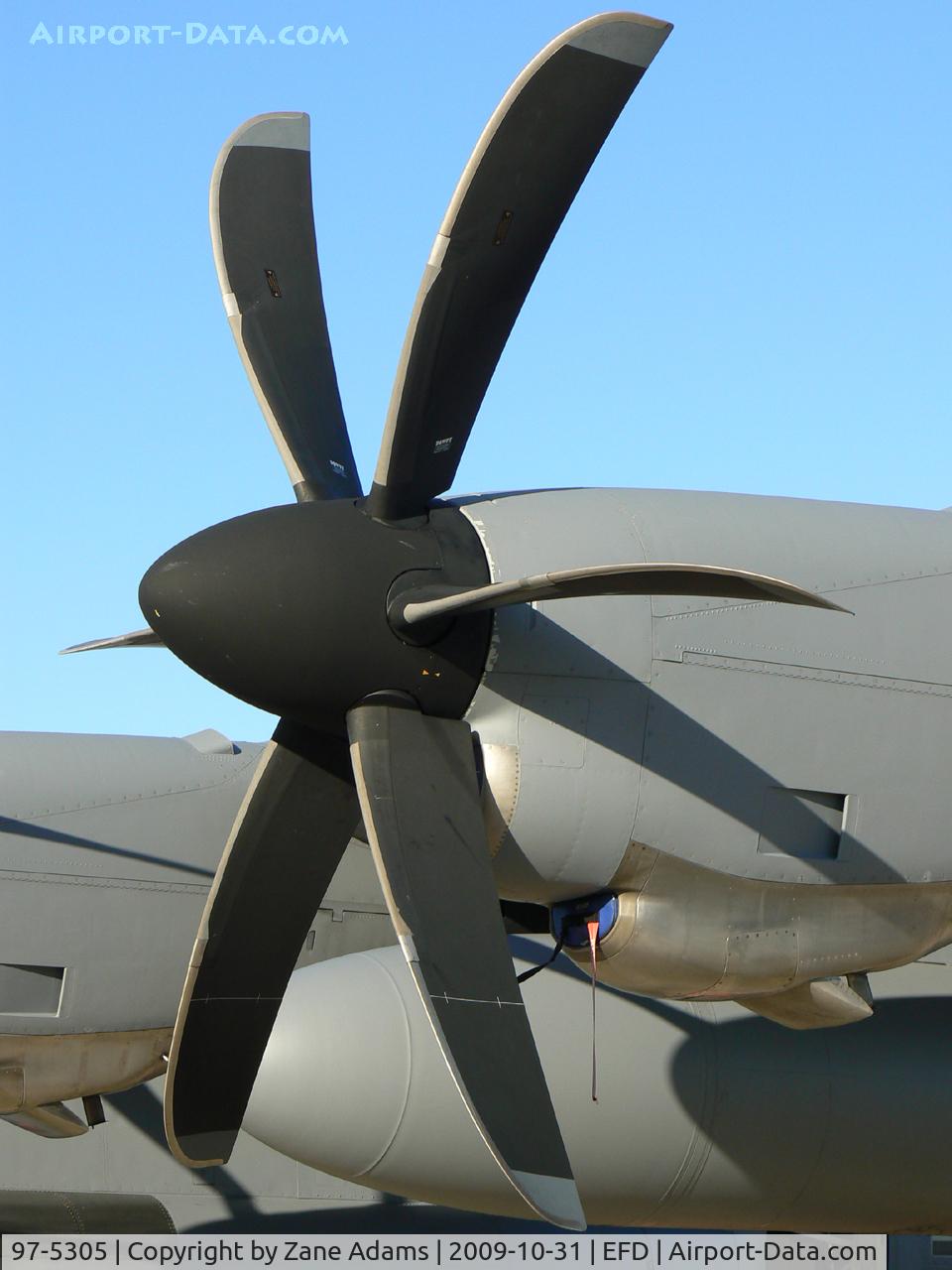 97-5305, 1997 Lockheed WC-130J Hercules C/N 382-5475, Hurricane Hunter at the 2009 Wings Over Houston Airshow