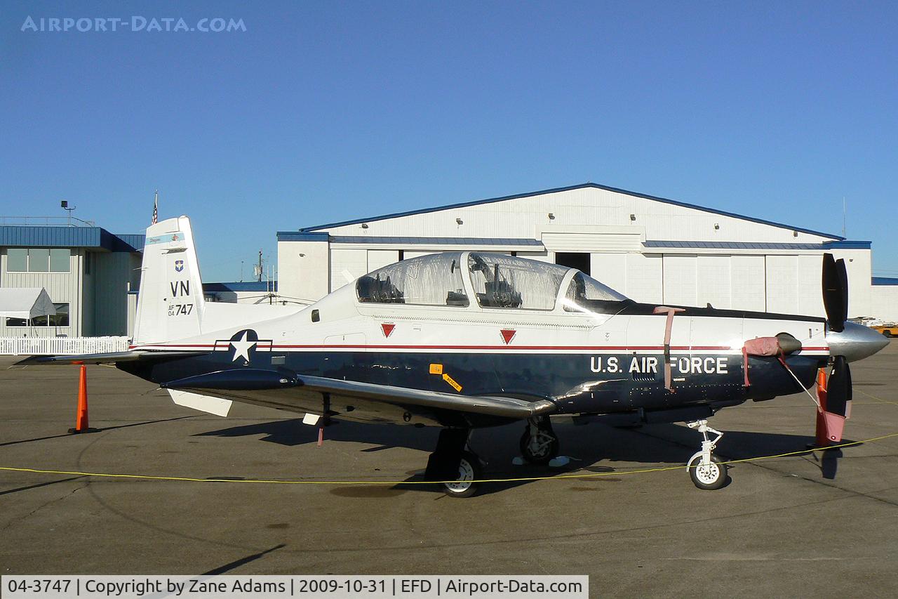 04-3747, 2004 Raytheon T-6A Texan II C/N PT-299, At the 2009 Wings Over Houston Airshow