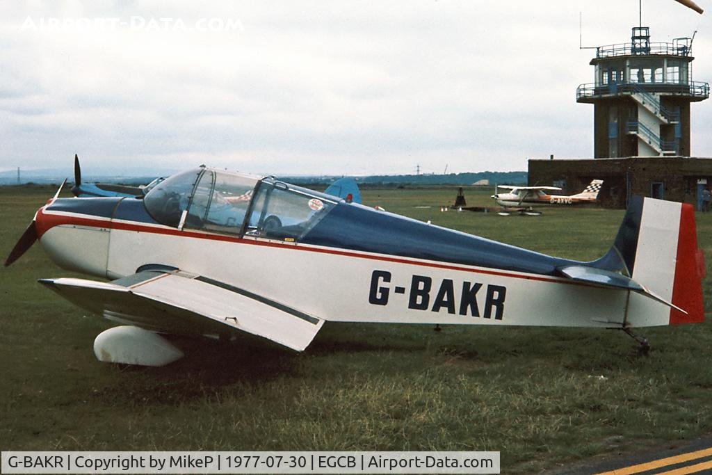 G-BAKR, 1958 SAN Jodel D-117 C/N 814, Barton based at the time.