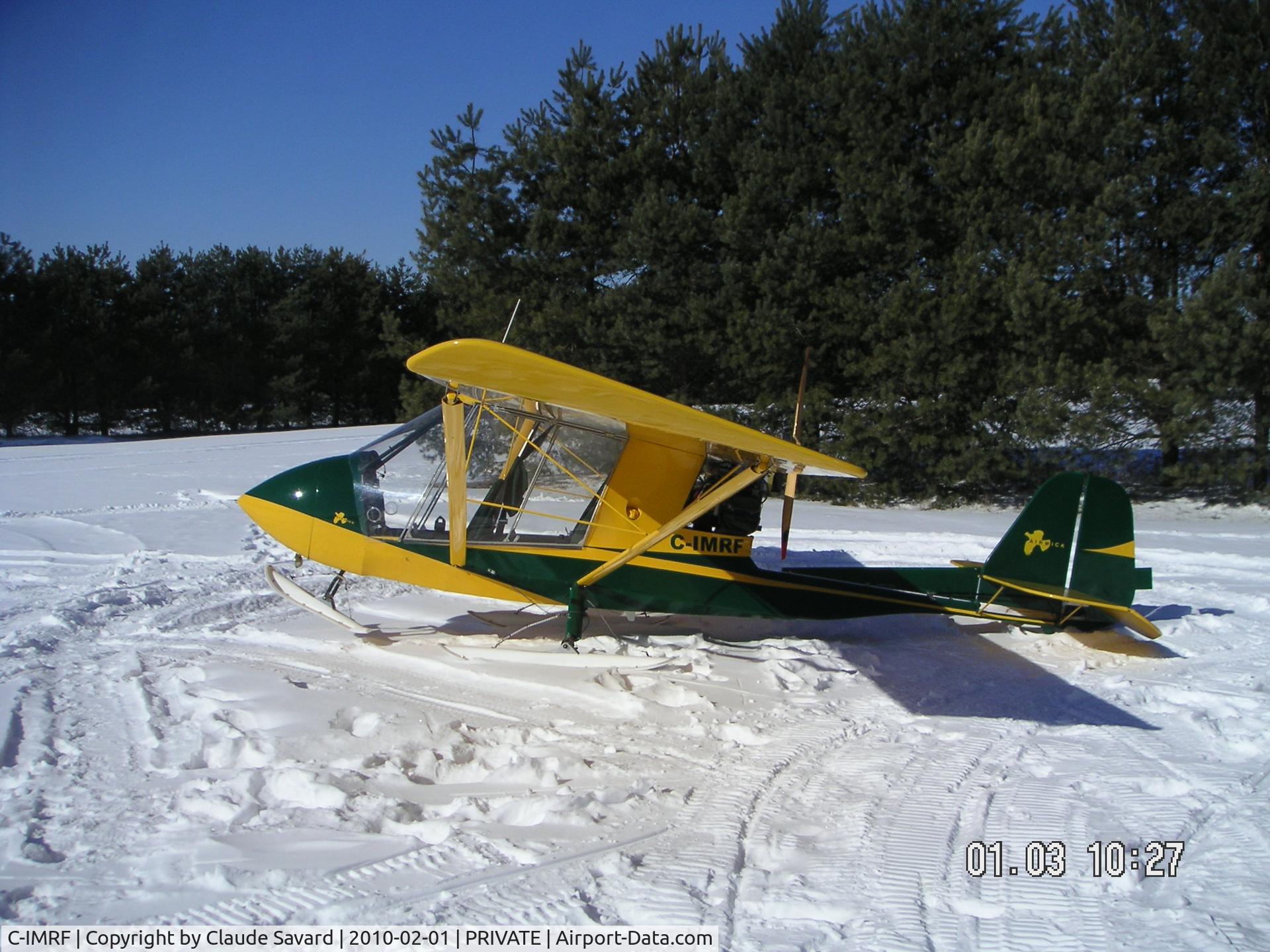 C-IMRF, 1998 Quad City Challenger II C/N CH2-0797-1636, On ski
