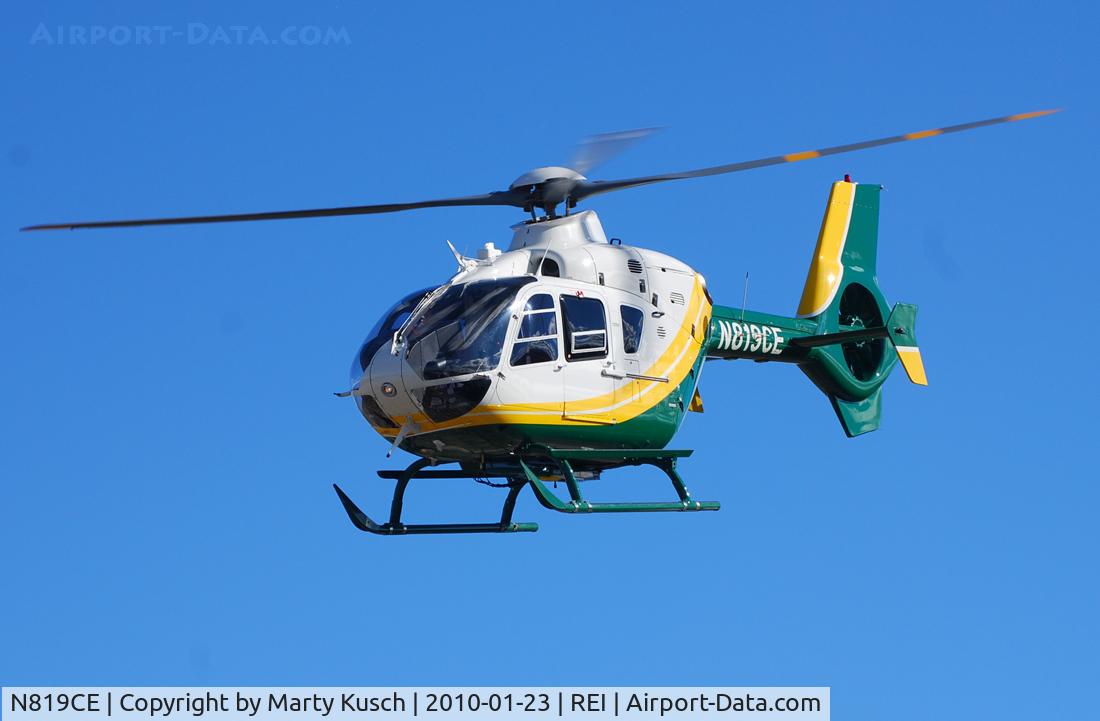 N819CE, 2007 Eurocopter EC-135P-2+ C/N 0544, Edison Departure