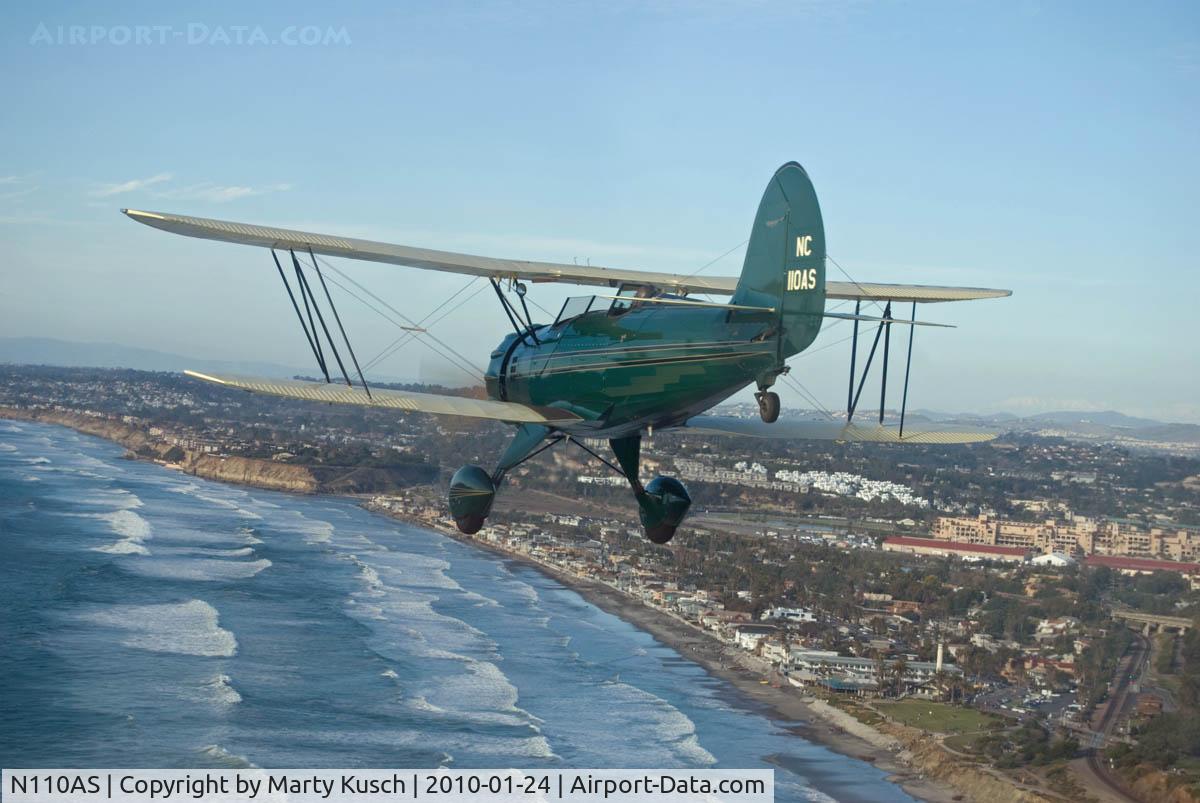 N110AS, 2005 Waco YMF-F5C C/N F5C110, San Diego Coast
