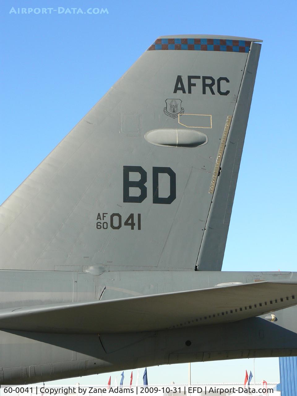 60-0041, 1960 Boeing B-52H Stratofortress C/N 464406, At the 2009 Wings Over Houston Airshow