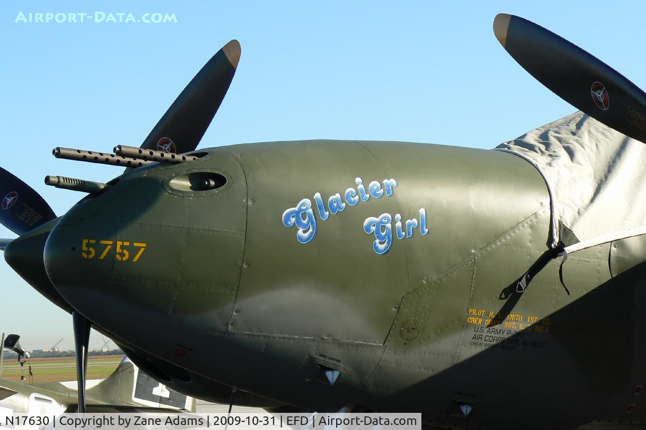 N17630, 1941 Lockheed P-38F C/N 41-7630 (222-5757), At the 2009 Wings Over Houston Airshow