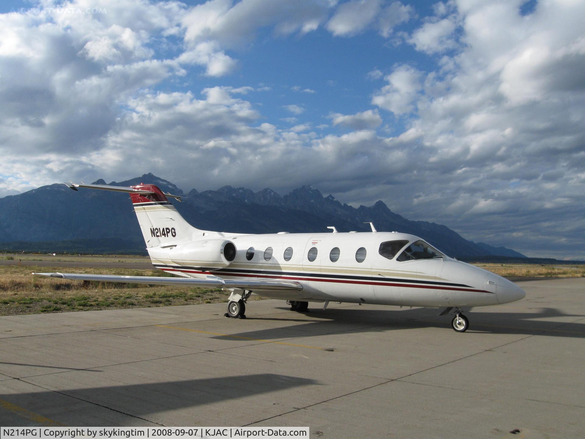 N214PG, 1984 Mitsubishi MU-300 C/N A082SA, Grand Teton and The One Fly