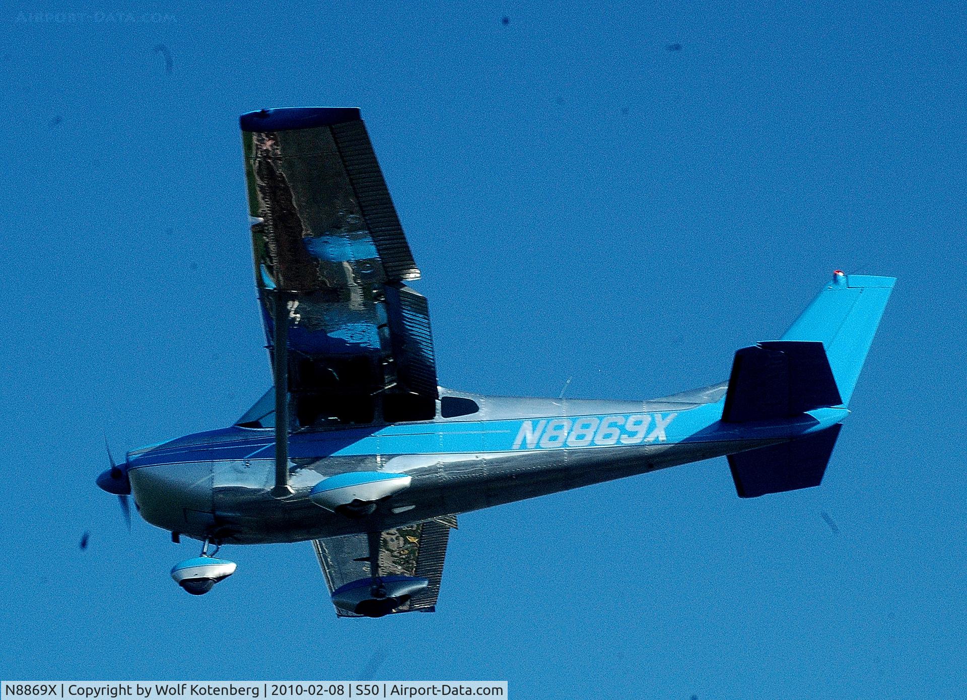 N8869X, 1961 Cessna 182D Skylane C/N 18253269, on final
