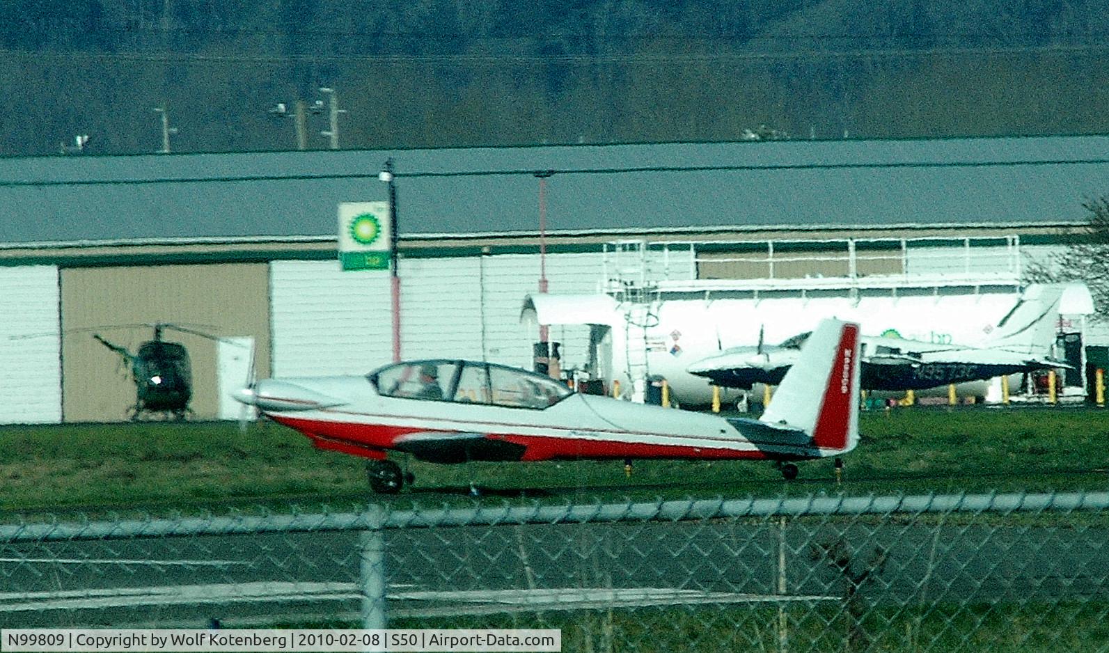 N99809, 1975 Sportavia-Putzer RF-5B Sperber C/N 51060, heaing for theactive