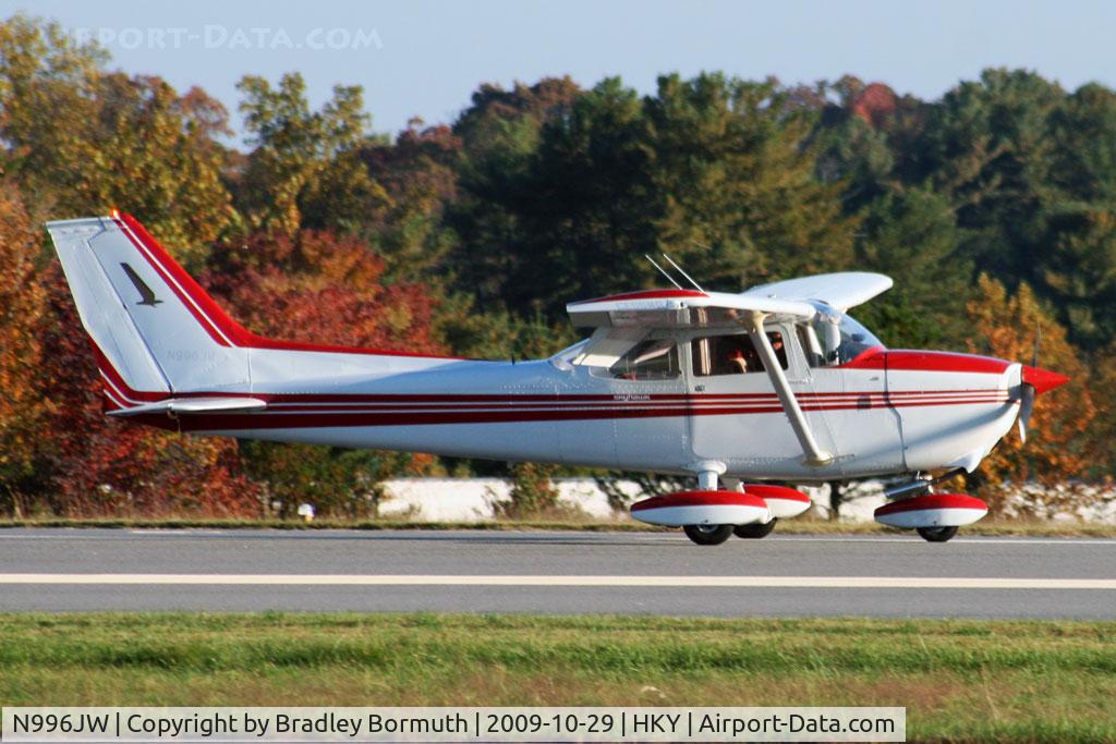 N996JW, 1973 Cessna 172M C/N 17261610, Beautiful fall evening to take pictures at the ARFF station.