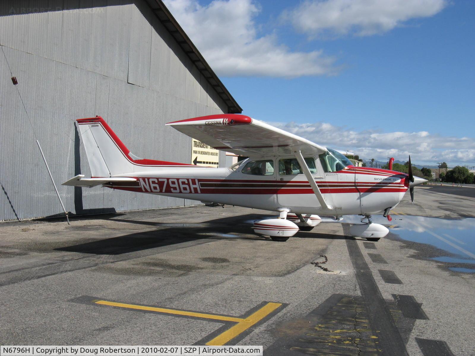 N6796H, 1975 Cessna 172M C/N 17265584, 1975 Cessna 172M SKYHAWK II, Lycoming O-320-E2D 150 Hp