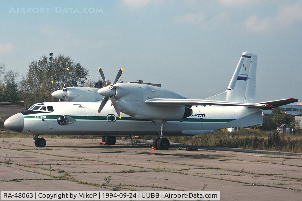 RA-48063, Antonov An-32B C/N 3207, Later sold to the Peruvian Air Force.