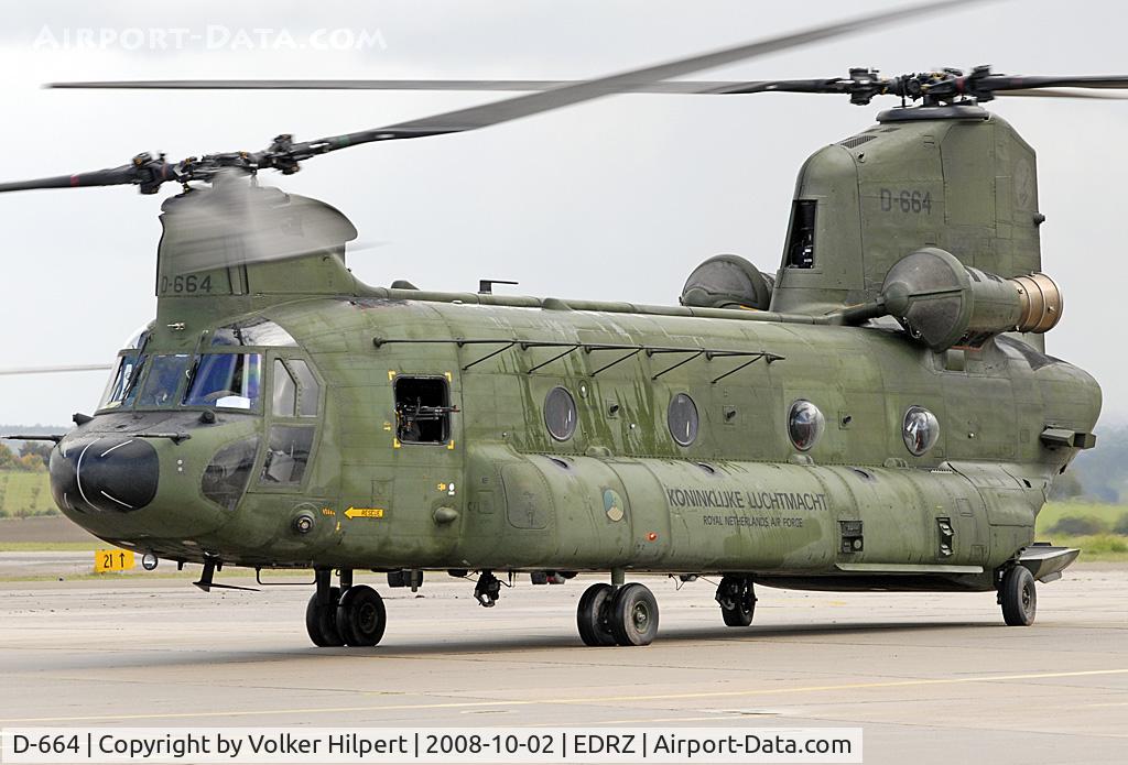D-664, Boeing CH-47D Chinook C/N M.3664/NL-004, CH-47D