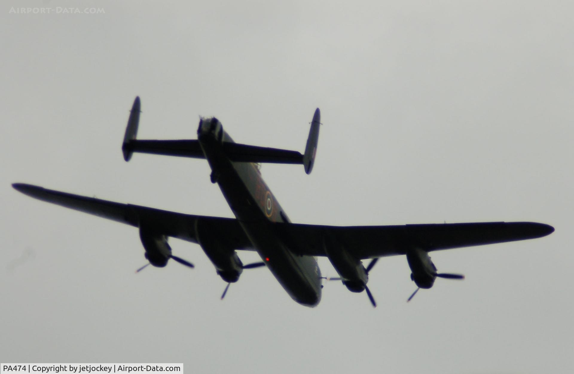 PA474, 1945 Avro 683 Lancaster B1 C/N VACH0052/D2973, Battle of Britain Memorial Flight Lancaster making a Fly Past at Bury