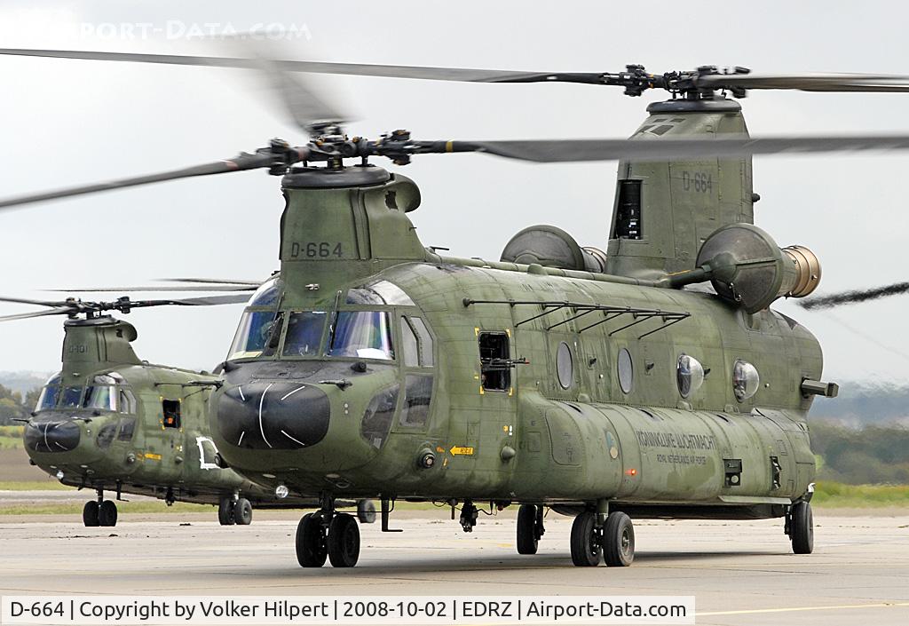 D-664, Boeing CH-47D Chinook C/N M.3664/NL-004, CH-47D